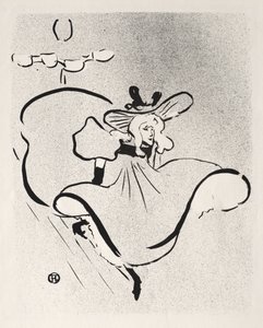 Jane Avril - Henri de Toulouse-Lautrec