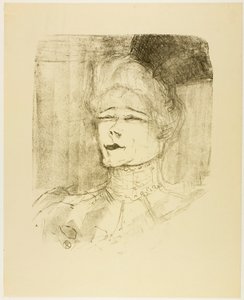 Jeanne Granier, de Treize Lithographies - Henri de Toulouse-Lautrec