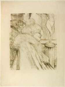 Sortie du théâtre - Henri de Toulouse-Lautrec