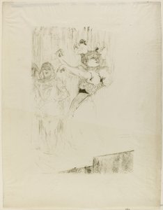Lender dansant le boléro dans Chilpéric - Henri de Toulouse-Lautrec