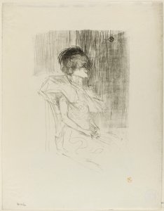 Prêteur assis - Henri de Toulouse-Lautrec