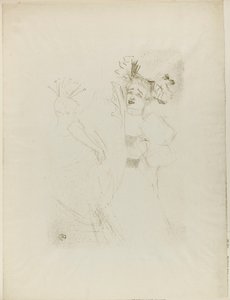 Lender dans Chilpéric, de face - Henri de Toulouse-Lautrec