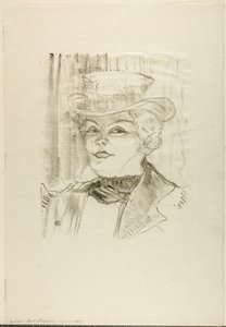 Madame Réjane - Henri de Toulouse-Lautrec