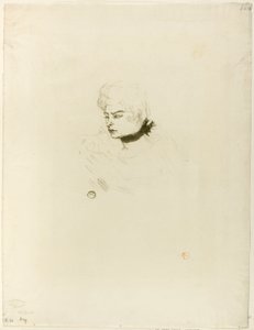 Mademoiselle Pois Vert - Henri de Toulouse-Lautrec
