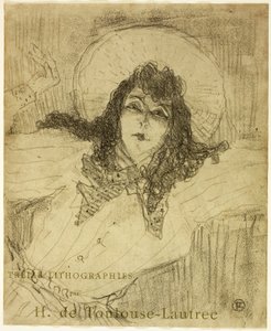 May Belfort, de Treize Lithographies - Henri de Toulouse-Lautrec