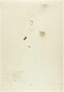 Miss May Belfort (grande planche) - Henri de Toulouse-Lautrec