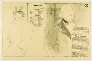 Oscar Wilde et Romain Coolus—Programme pour Raphaël et Salomé