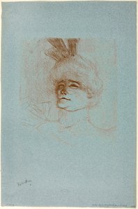 Portrait de Mademoiselle Marcelle Lender, vue de trois quarts