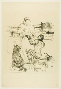 Proposition (première planche) - Henri de Toulouse-Lautrec