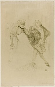 Réjane et Galipaux, dans Madame Sans-Gêne - Henri de Toulouse-Lautrec