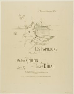 Les Papillons, de Mélodies de Désiré Dihau - Henri de Toulouse-Lautrec
