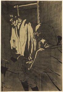 Le pendu - Henri de Toulouse-Lautrec