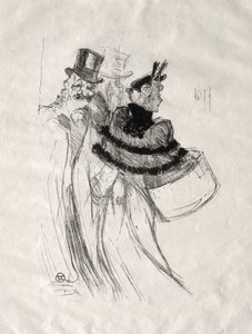 Le Vieux Monsieur - Henri de Toulouse-Lautrec