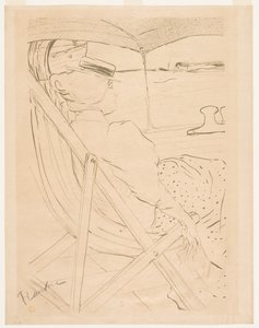 La Passagère du 54 - Henri de Toulouse-Lautrec