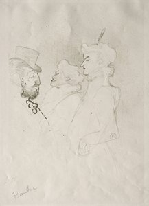 Pourquoi pas ? Une fois ne constitue pas une habitude - Henri de Toulouse-Lautrec