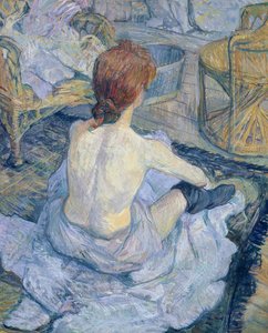 Femme à sa toilette - Henri de Toulouse Lautrec