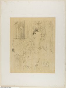 Yvette Guilbert—À Ménilmontant de Bruant, de Yvette Guilbert - Henri de Toulouse-Lautrec