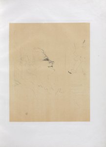 Yvette Guilbert-Série anglaise: Pessima - Henri de Toulouse-Lautrec