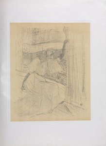Yvette Guilbert-Série anglaise: Saluant le public - Henri de Toulouse-Lautrec