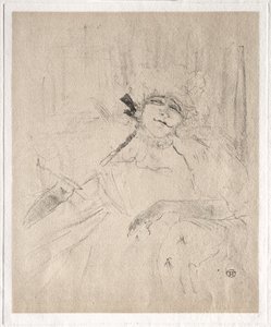 Yvette Guilbert : Chanson ancienne - Henri de Toulouse-Lautrec