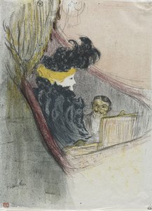 Une idylle princière, Clara Ward, 1897 - Henri de Toulouse Lautrec