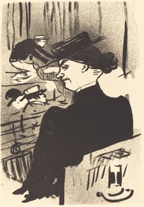 Une spectatrice, 1893 - Henri de Toulouse Lautrec