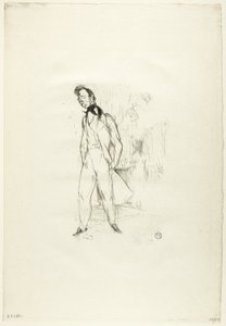 Adolphe ou Le Jeune Homme Triste - Henri de Toulouse Lautrec