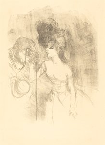 Anna Held et Baldy - Henri de Toulouse Lautrec