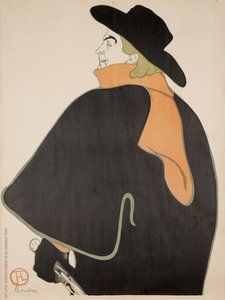 Aristide Bruant dans son cabaret