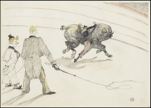 Au cirque : Acrobates, 1899 - Henri de Toulouse Lautrec