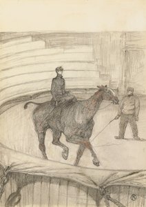 Au Cirque: Travail de Répétition, 1899 - Henri de Toulouse Lautrec
