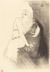 À la Renaissance : Sarah Bernhardt dans Phèdre, 1893 - Henri de Toulouse Lautrec