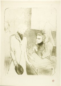 Brandès et le Bargy, dans Les Cabotins - Henri de Toulouse Lautrec