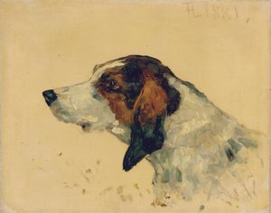 Chien de chasse, 1881