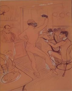 Chocolat dansant - Henri de Toulouse Lautrec
