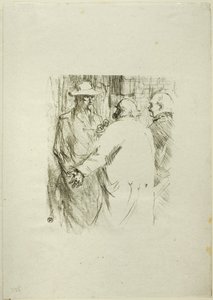 Clemenceau en Busk, de Au Pied du Sinaï - Henri de Toulouse Lautrec
