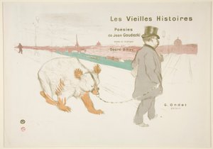 Couverture et Frontispice de Les Vieilles Histoires - Henri de Toulouse Lautrec