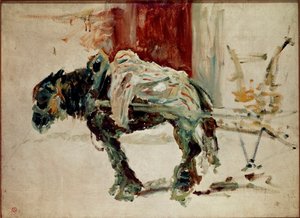 Cheval de trait à Céléyran - Henri de Toulouse Lautrec