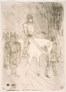 Entrée de Brasseur, dans Chilpéric - Henri de Toulouse Lautrec