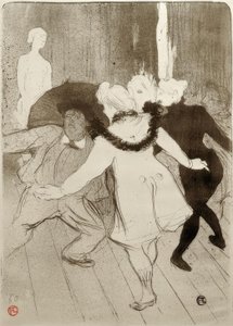Folies Bergère, Les Pudeurs de Monsieur Prudhomme - Henri de Toulouse Lautrec