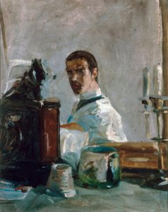 Henri de Toulouse-Lautrec par lui-même (Autoportrait devant)