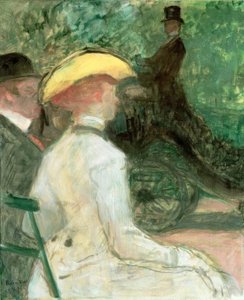 Dans le Bois de Boulogne - Henri de Toulouse Lautrec