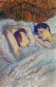 Dans le lit