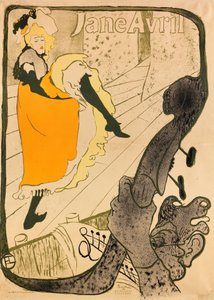 Jane Avril - Henri de Toulouse Lautrec