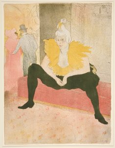 La clownesse assise, Mademoiselle Cha-u-Kao, de la série Elles