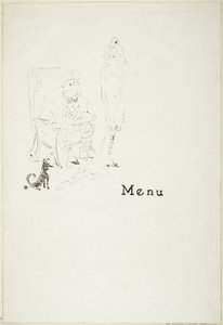 La fillette nue : Menu