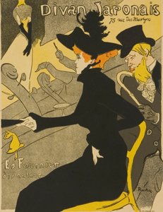 Le Divan Japonais - Henri de Toulouse Lautrec