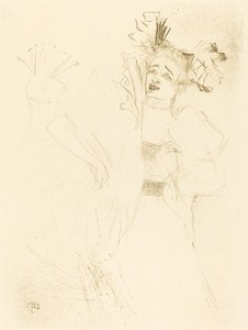 Lender de face dans Chilpéric, 1895 - Henri de Toulouse Lautrec