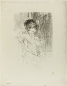 Prêteur assis - Henri de Toulouse Lautrec