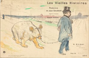 Les Vieilles Histoires (couverture/frontispice) - Henri de Toulouse Lautrec